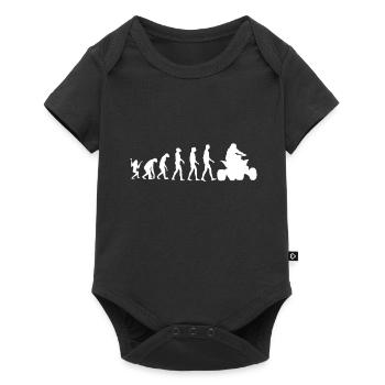 Quad Quad Evolution - Body à manches courtes Premium Bébé - noir - Devant