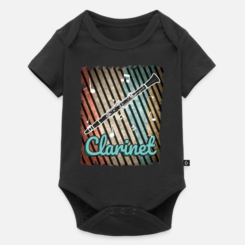 clarinette - Body à manches courtes Premium Bébé - noir