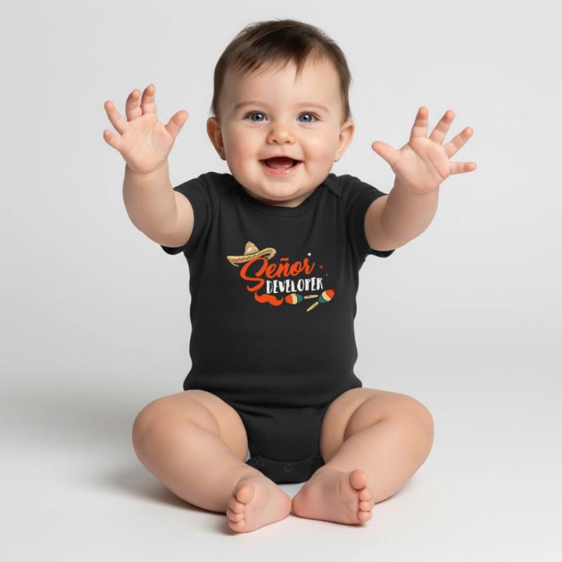 Programmer Senior Developer Programming Baby Premium short-sleeve bodysuit