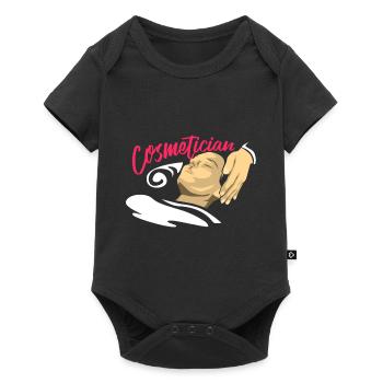 Cosmetician - Baby Premium Kurzarmbody - Schwarz - Vorne