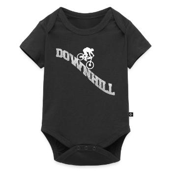 VTT VTT Vélo VTT Descente BMX - Body à manches courtes Premium Bébé - noir - Devant