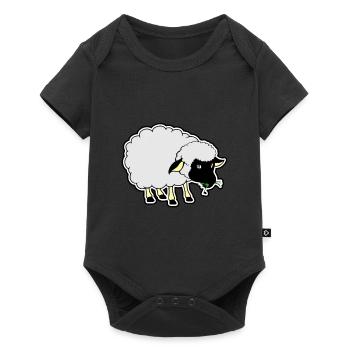 Mouton noir - Body à manches courtes Premium Bébé - noir - Devant