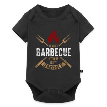 Barbecue - Baby Premium short-sleeve bodysuit - black - Front