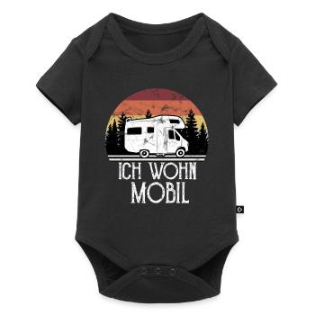Camping car - Body à manches courtes Premium Bébé - noir - Devant