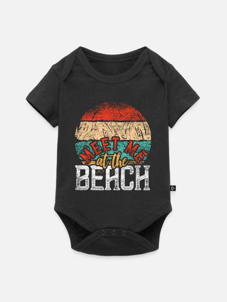 Strand - Baby Premium Kurzarmbody - Schwarz