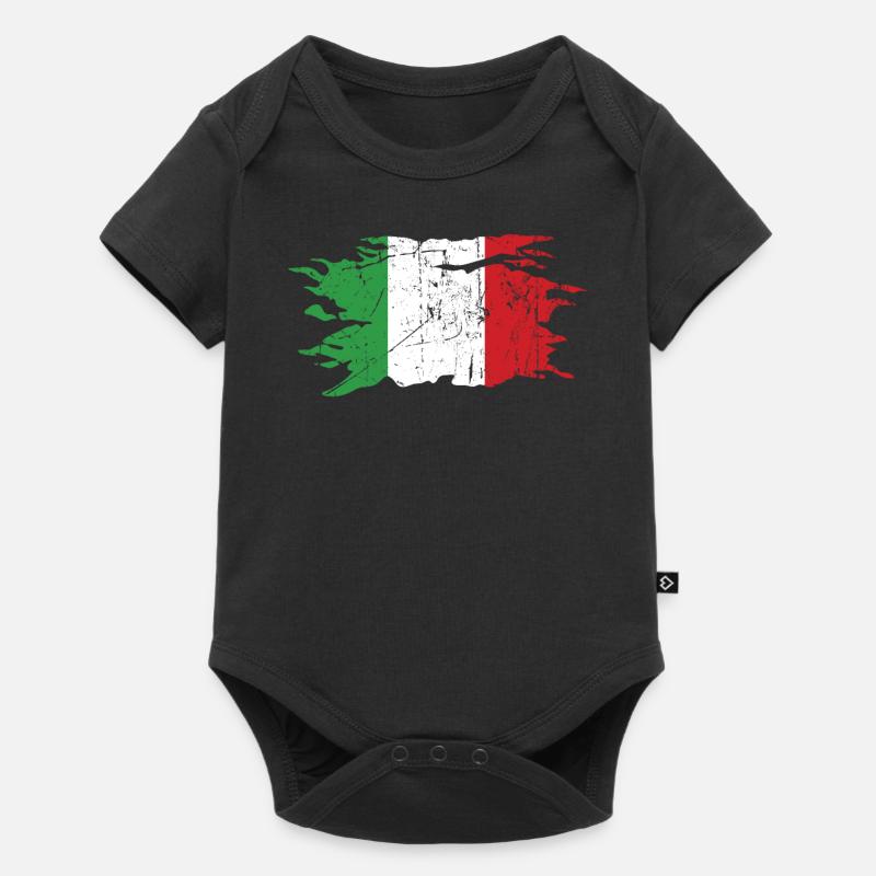 Italie - Body à manches courtes Premium Bébé - noir
