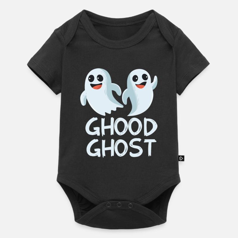 halloween ghost ghost poltergeist - Baby Premium short-sleeve bodysuit - black