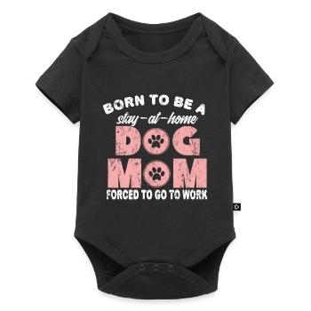 Chiens Maman - Body à manches courtes Premium Bébé - noir - Devant