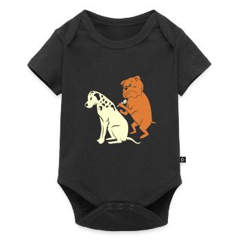 Dalmate chien entraîneur amateur de chien amateur de chien - Body à manches courtes Premium Bébé - noir - Devant