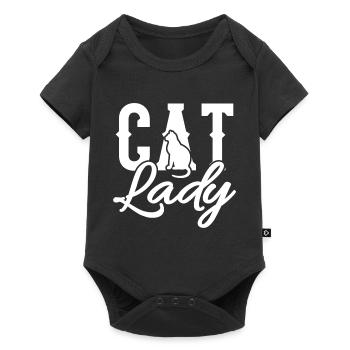 cats - Baby Premium short-sleeve bodysuit - black - Front