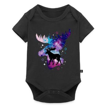 L’orignal - Body à manches courtes Premium Bébé - noir - Devant