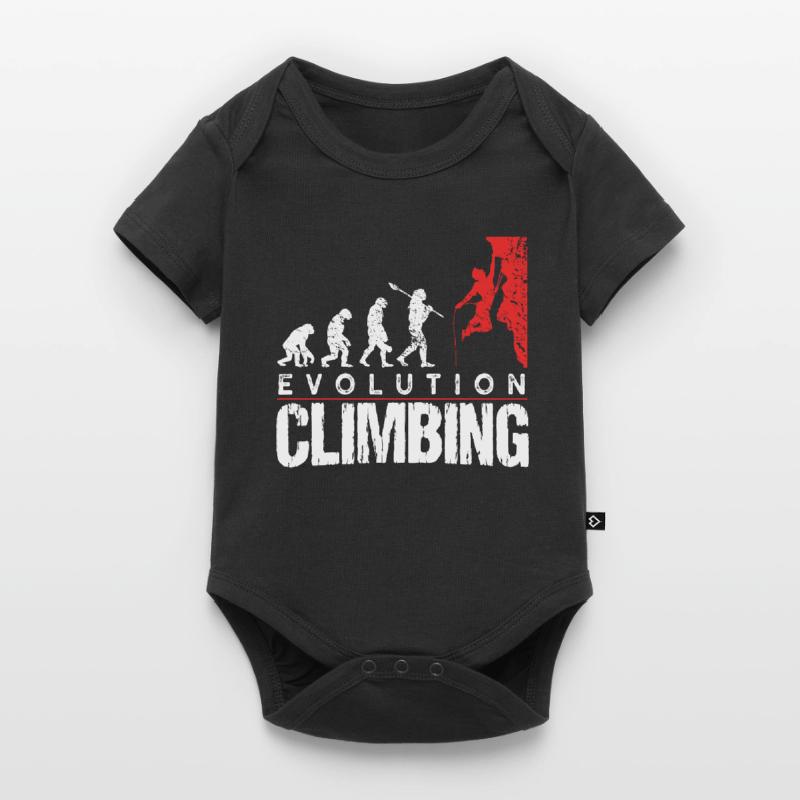Klettern Evolution Baby Premium Kurzarmbody