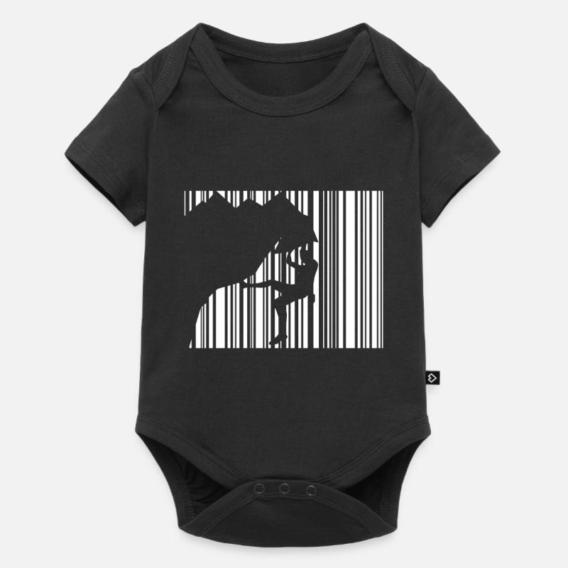 Klettern - Baby Premium Kurzarmbody - Schwarz