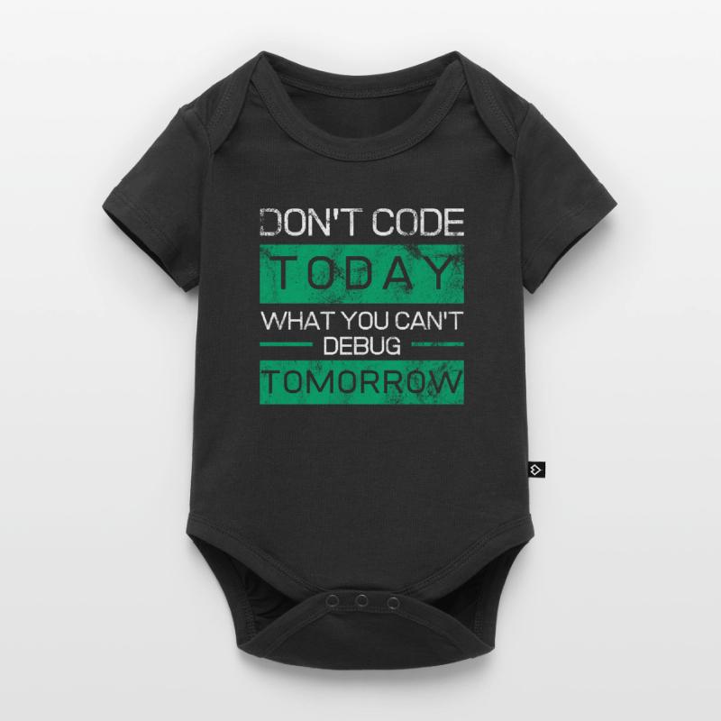Funny gift programmer coder nerds Baby Premium short-sleeve bodysuit