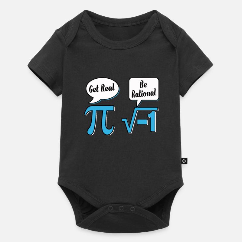 Cadeau d'expérience math math mathematicien - Body à manches courtes Premium Bébé - noir