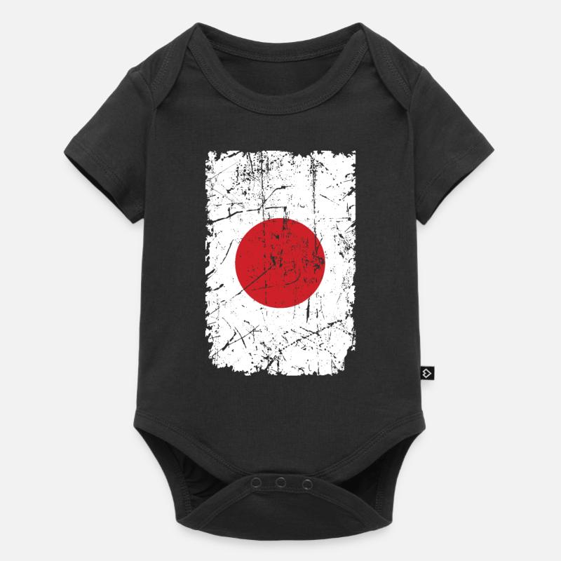Japon - Body à manches courtes Premium Bébé - noir