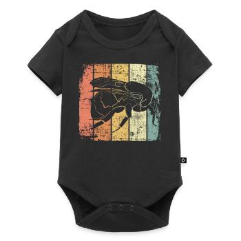 Hummel Environmental Protection - Baby Premium short-sleeve bodysuit - black - Front