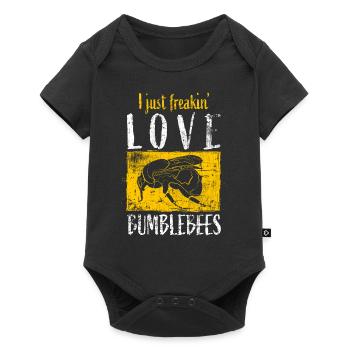Hummel - Baby Premium Kurzarmbody - Schwarz - Vorne