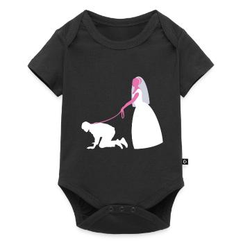 hen - Baby Premium short-sleeve bodysuit - black - Front