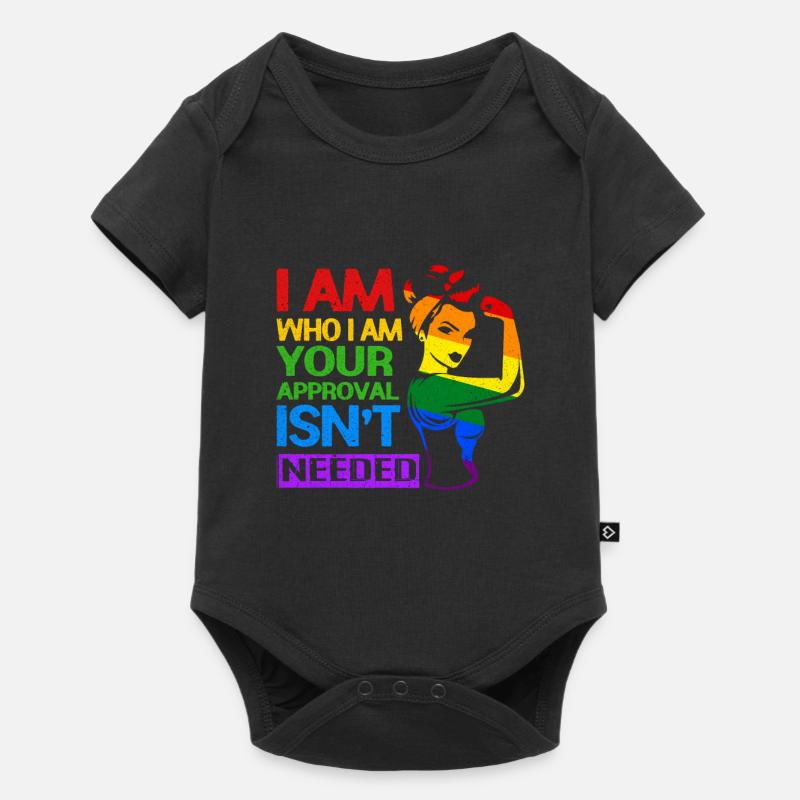 LGBT - Body à manches courtes Premium Bébé - noir