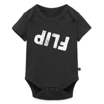 Flip Flip Flipping Tumbling Gymnast - Baby Premium short-sleeve bodysuit - black - Front
