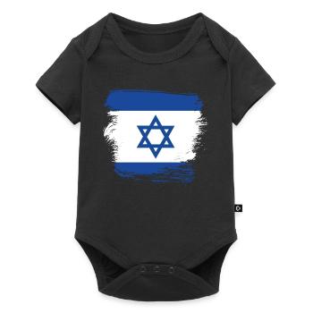 Israel - Baby Premium short-sleeve bodysuit - black - Front