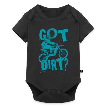Obtenu la saleté? MotoCross Moto Dirt Bike Cadeau - Body à manches courtes Premium Bébé - noir - Devant