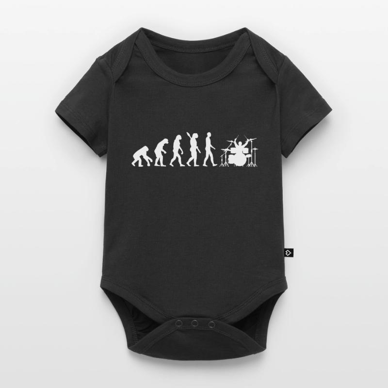 Drummer Drums Evolution Drummer Gift Baby Premium short-sleeve bodysuit