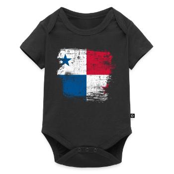 Panama - Body à manches courtes Premium Bébé - noir - Devant