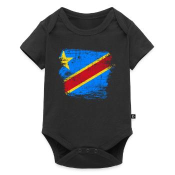 Congo - Body à manches courtes Premium Bébé - noir - Devant
