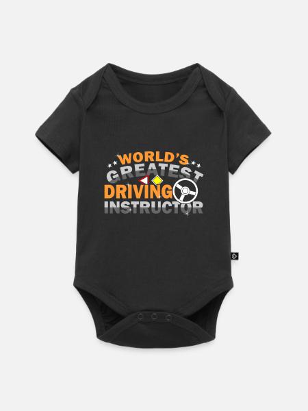 Fahrlehrer - Baby Premium Kurzarmbody - Schwarz