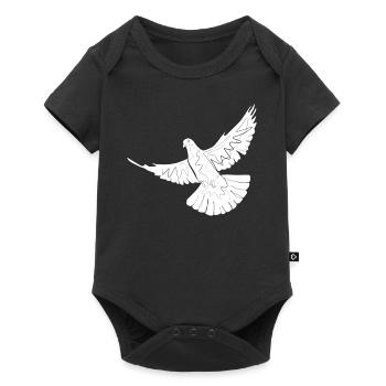 Dove - Baby Premium short-sleeve bodysuit - black - Front