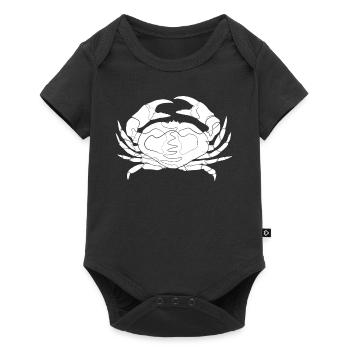 Crab Crab - Baby Premium short-sleeve bodysuit - black - Front