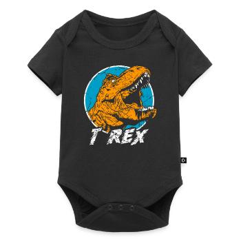 T-Rex Tyrannosaurus Rex - Body à manches courtes Premium Bébé - noir - Devant