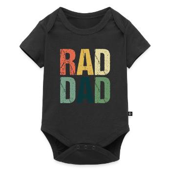 Technologue en radio Rad Tech Père des pères - Body à manches courtes Premium Bébé - noir - Devant