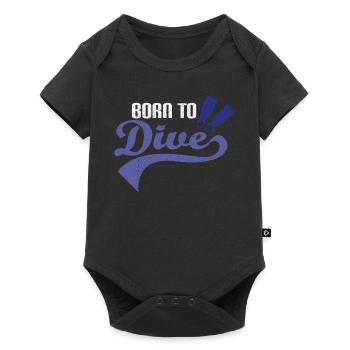 Divers dive - Baby Premium short-sleeve bodysuit - black - Front