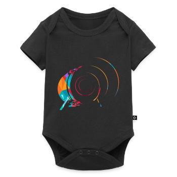 Drum n Bass - Body à manches courtes Premium Bébé - noir - Devant