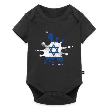 Israel - Baby Premium short-sleeve bodysuit - black - Front