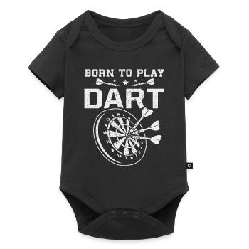Darts Dart Darts Gift Darts Dartboard - Baby Premium short-sleeve bodysuit - black - Front