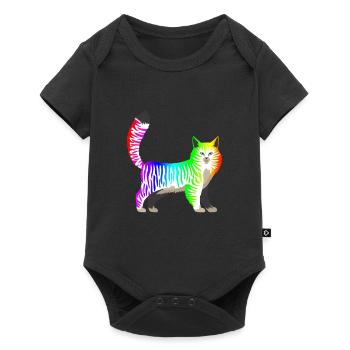 LGBT - Body à manches courtes Premium Bébé - noir - Devant