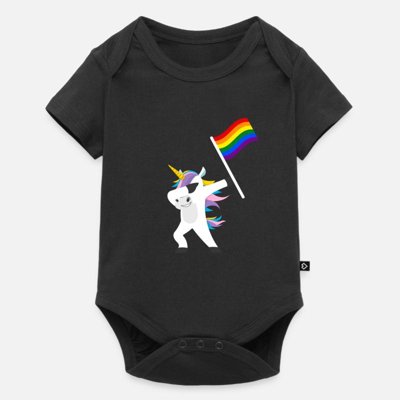 LGBT - Body à manches courtes Premium Bébé - noir