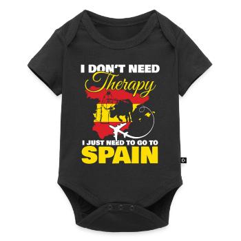 Spain - Baby Premium short-sleeve bodysuit - black - Front