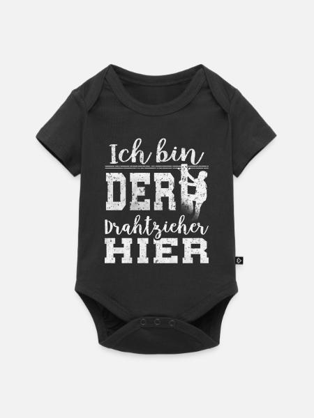 Elektriker Elektroniker Elektronik · Drahtzieher - Baby Premium Kurzarmbody - Schwarz