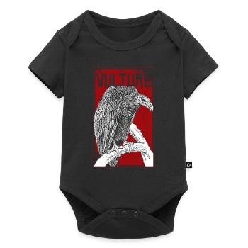 Geier Tod - Baby Premium Kurzarmbody - Schwarz - Vorne