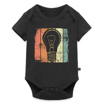 Geek - Body à manches courtes Premium Bébé - noir - Devant