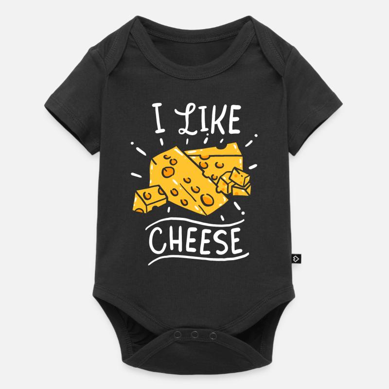 Fromage Fromage Fromage - Body à manches courtes Premium Bébé - noir