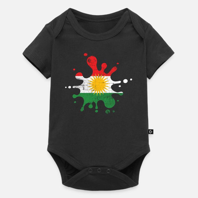 Kurdes - Body à manches courtes Premium Bébé - noir