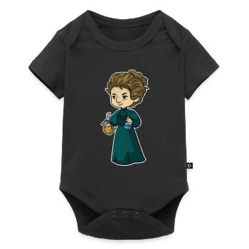 Marie Curie gift - Baby Premium short-sleeve bodysuit - black - Front