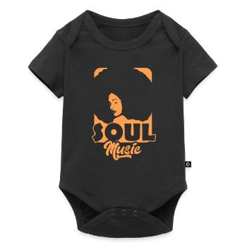 Soul Music - Baby Premium short-sleeve bodysuit - black - Front