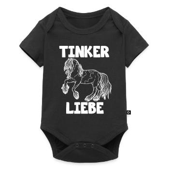 Tinker Liebe - Baby Premium Kurzarmbody - Schwarz - Vorne
